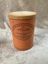 Terracotta Tea Canister The