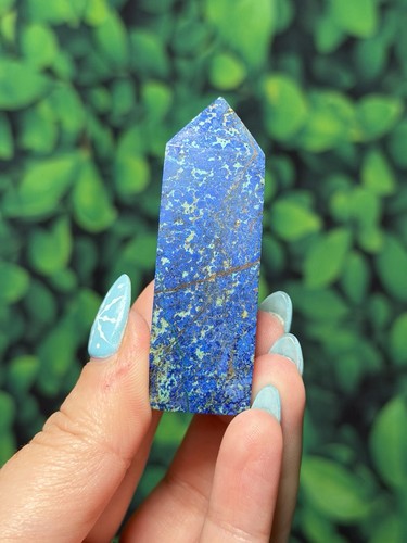 Azurite malachite tower point - malachite,
