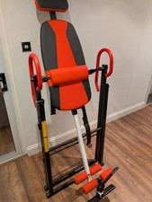 300lbs Heavy Duty Gravity Inversion Table Back Therapy Fitness Inverter Machine