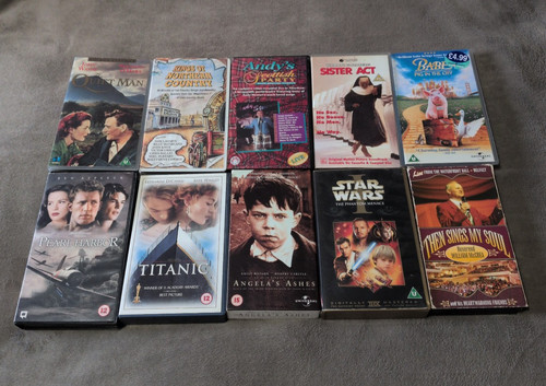 Vhs collection job lot star - collection, (star