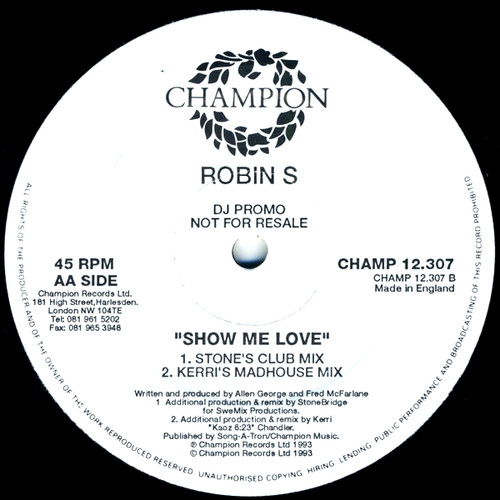 Robin show love 12 - -, me