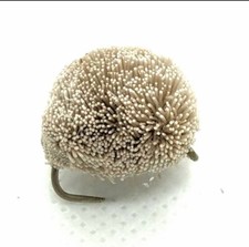 CARP Dog BISCUIT Flies 3 Pack NATURAL Floating BARBLESS Fly Fishing Size 8,10,12