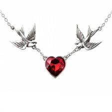 SWALLOW HEART ALCHEMY NECKLACE