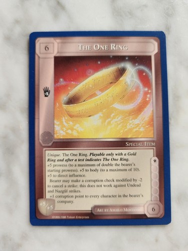 The one ring middle earth - the,