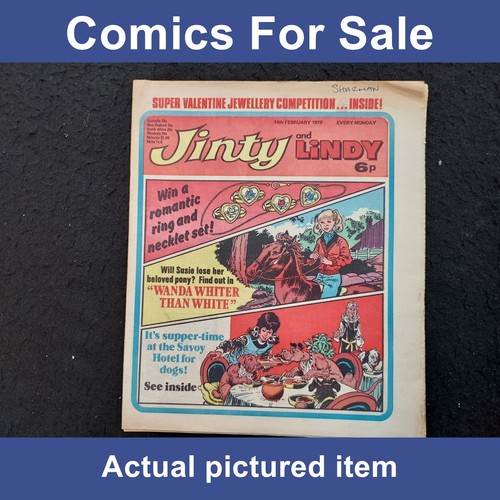 Jinty comic february 1976 - february,