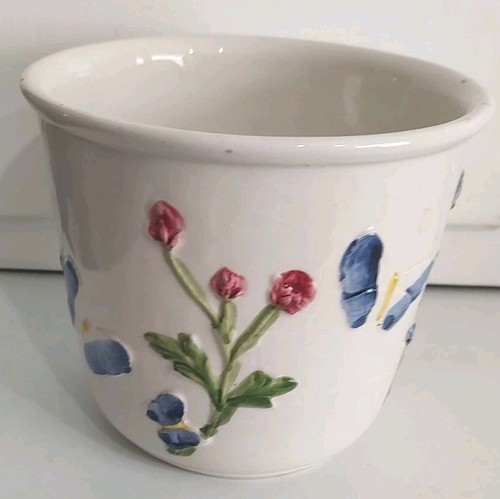 Vtg bassano ceramic planter - bassano,