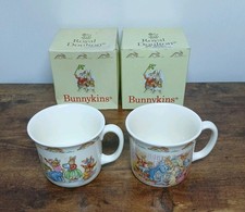 2x Bunnykins Royal Doulton