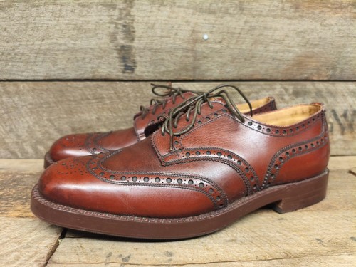 Vintage mens brogue shoes size - vintage,