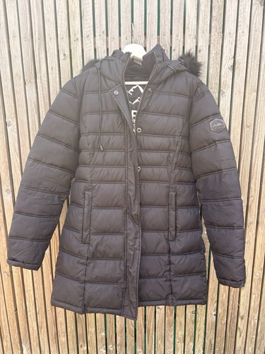 Superdry fuji longline puffer - longline,