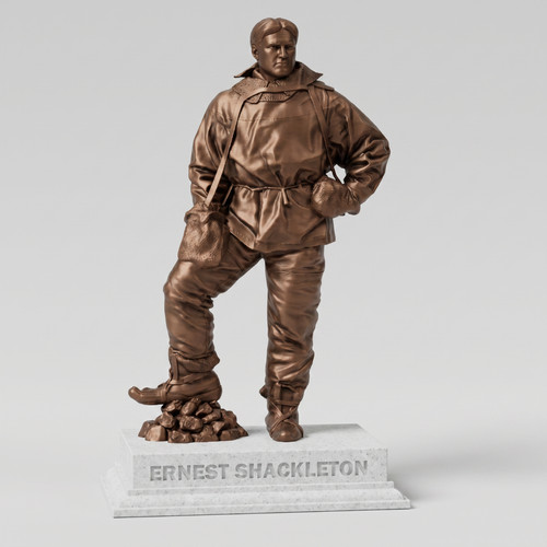Ernest shackleton statue - shackleton,