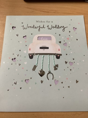 Wedding day card 6 x7 - , (6”x7”