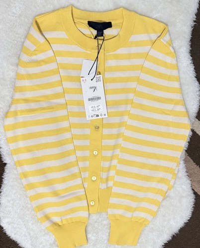 Zara striped knit cardigan - zara,
