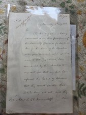 An Original Signed Letter From