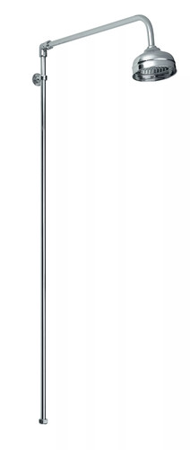 Rigid riser shower kit - riser, with