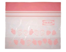 3 Boxes Of 25 x IKEA ISTAD Plastic Zip Lock Bags Sandwich Freezer Reusable 0.3L