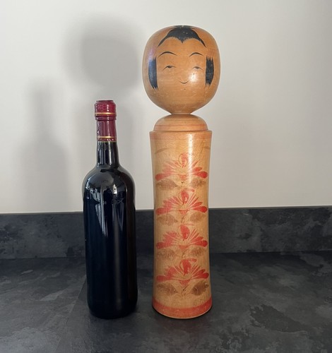 Vintage japanese kokeshi doll - vintage,