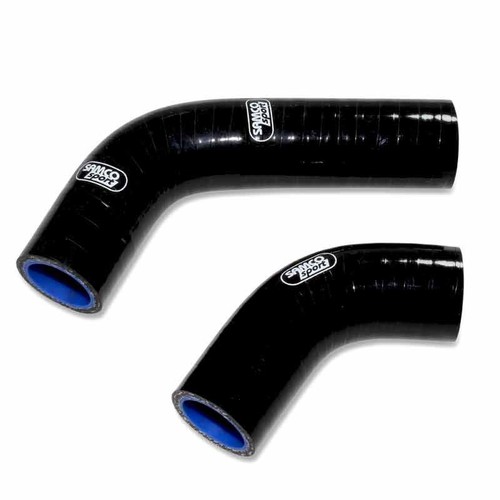 Black samco silicon rad - black,