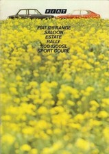Fiat 128 1973-74 UK Market