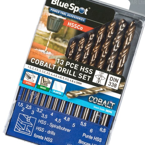 Cobalt hss drill bit set - bit,