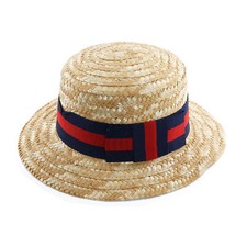 ADULTS STRAW BOATER HAT EASTER