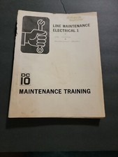 Vintage 1980s McDonnald Douglas DC-10 Maintenance Manual