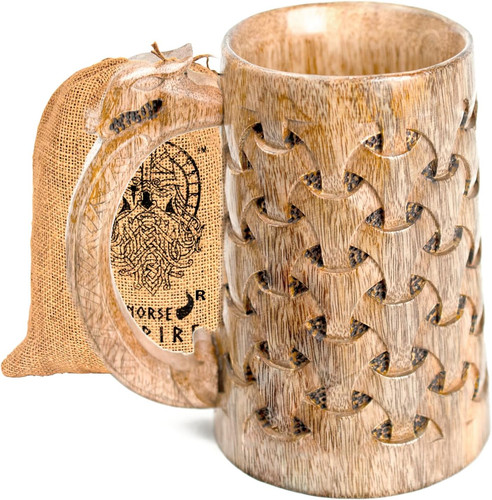 Handcrafted 20oz wooden beer - handcrafted,