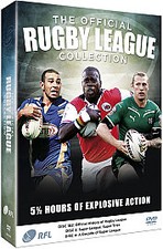 The Official Rugby League Collection DVD (2011) cert E 4 discs Amazing Value