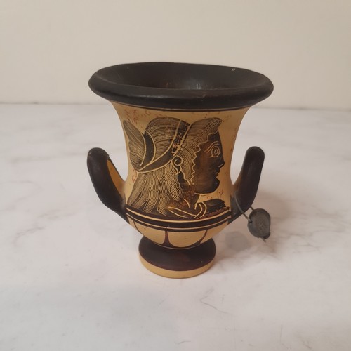 Greek krater 450bc female hand - greek,