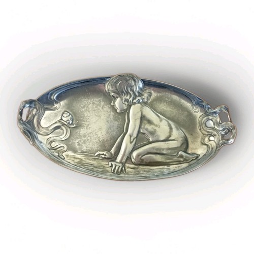 Antique wmf pewter pin - wmf,