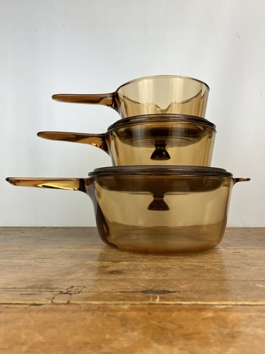 Pyrex corning vision amber - 3x,