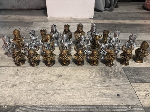 Chess pieces viking - pieces,