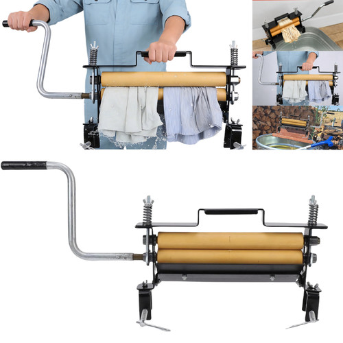Clothes wringer hand crank - clothes,