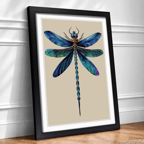 View dragonfly framed - of, a