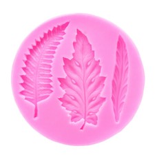 Leaves Pink Silicone Mould