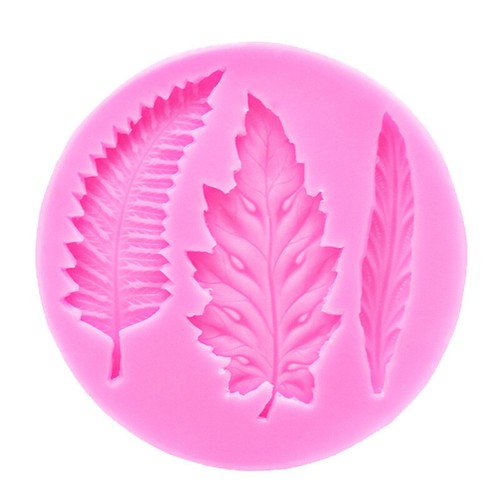 Leaves pink silicone - leaves, mould