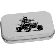 'Rider on Quad Bike' Metal