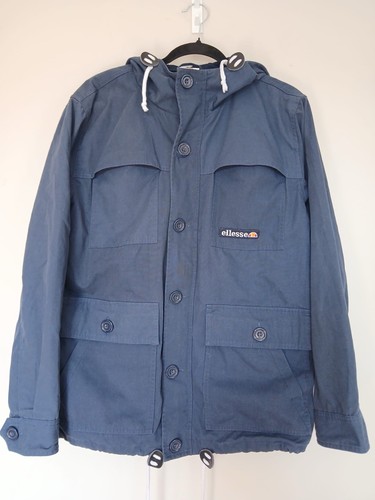 Ellesse blue hooded jacket - ellesse,