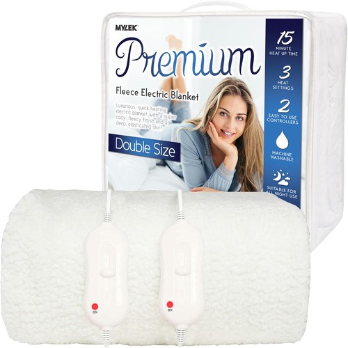 Mylek electric blanket - electric, double