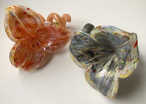 Vintage pair hand - vintage, blown