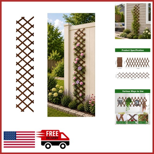 Expandable garden trellis - garden, for