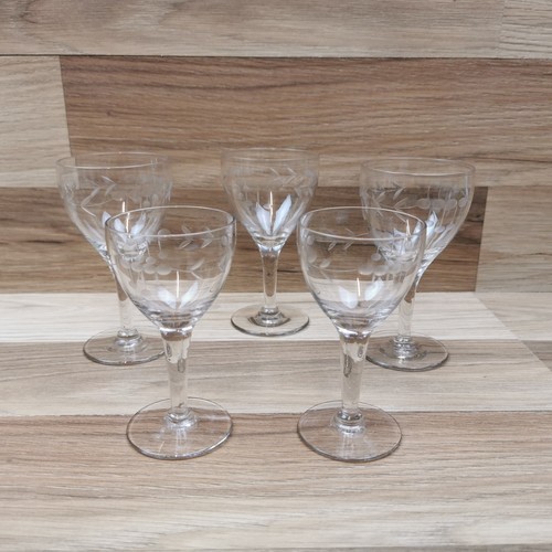 Vintage floral etched - 5,