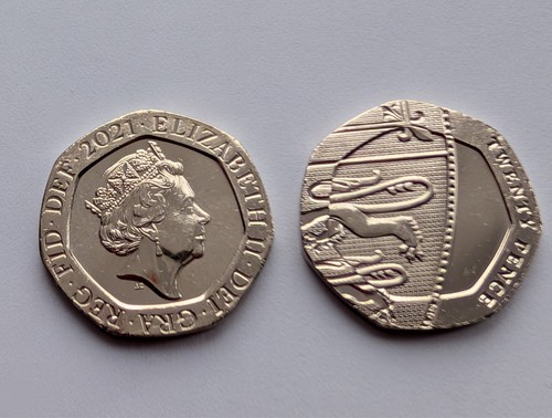 2021 twenty pence - 2021, 20p