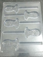 Spider-man Chocolate Lollipop Mould  5  Cavity  6"