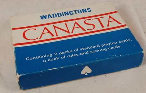 Vintage waddingtons canasta - vintage,