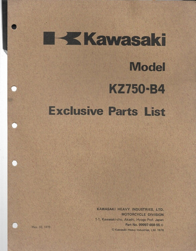 1978 original oem kawasaki - 1978,
