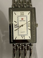 Ladies Watch “SWISS HILLS” St Steel, Swiss Parts Move, Working & K-Time