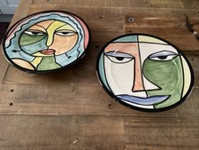 Unusual  Hand Painted Ceramic