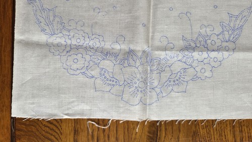Irish linen pre - irish, pre-stamped