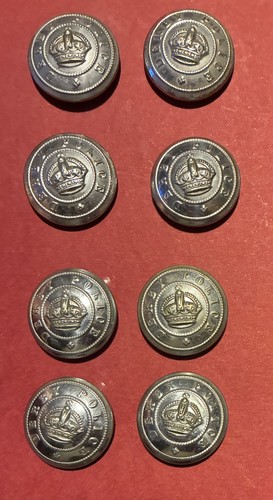 Derby police uniform button - derby, 8