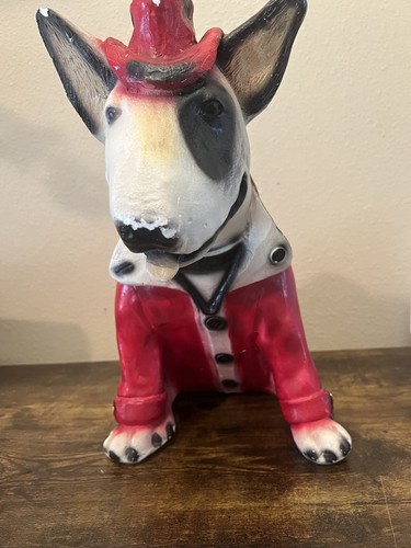 Vintage bull terrier - statue, 15